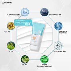 Kem Chống Nắng Phục Hồi Dưỡng Trắng Prettyskin Hydra B5 Sun Cream SPF 50+/PA+++ 70ml