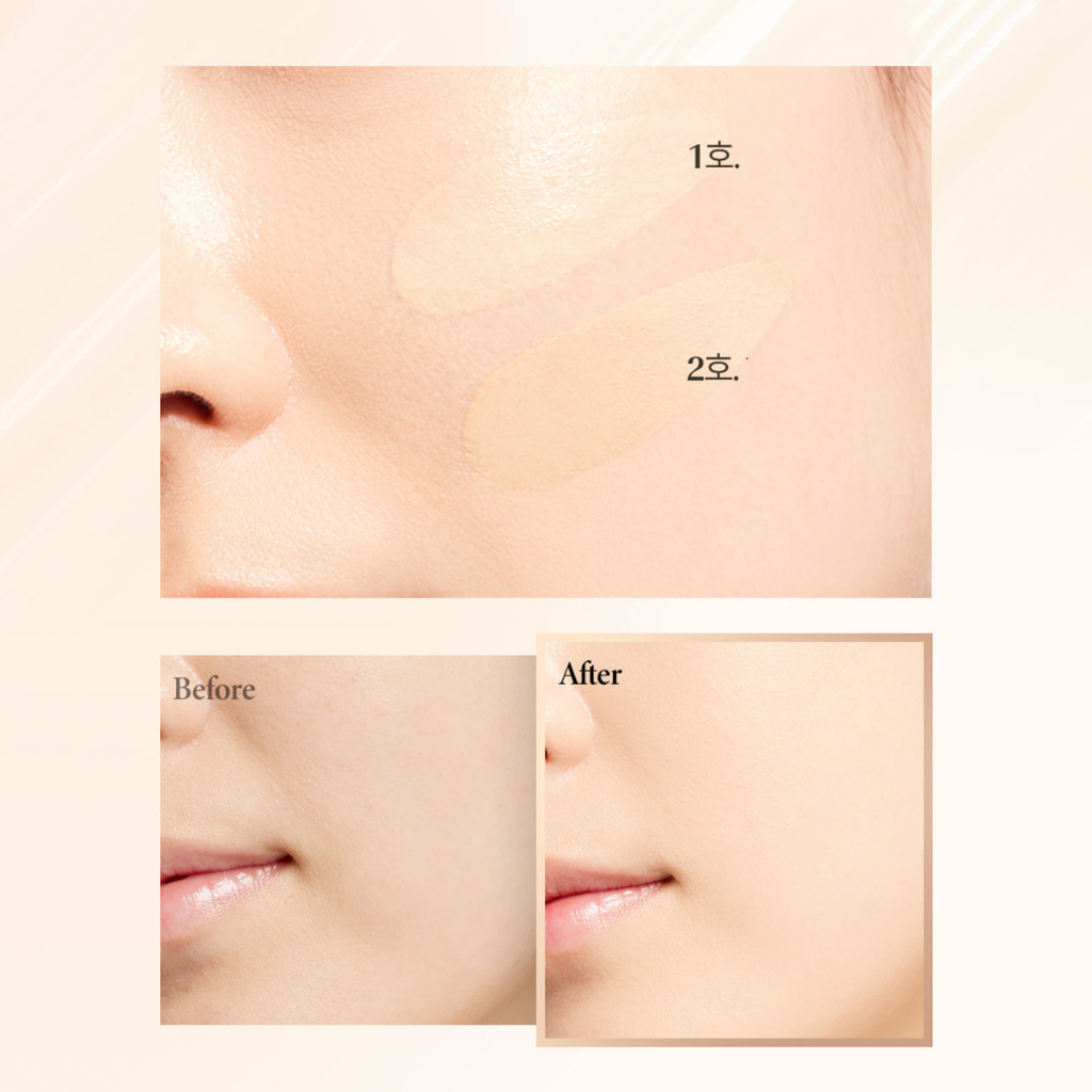 Phấn Nước Che Khuyết Điểm Ohui Ultimate Cover Cushion Satin Finish SPF50+ PA+++ 15gx2 (tặng kèm lõi)