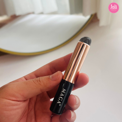 Cọ Tán Son Môi Silicone Dưỡng Xăm Môi Che Khuyết Điểm MAGA Portable Round Head Silicone Lip Brush (đen)