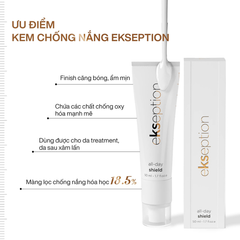 Kem Chống Nắng Dưỡng Ẩm Ngừa Lão Hóa Ekseption All Day Shield 50ml