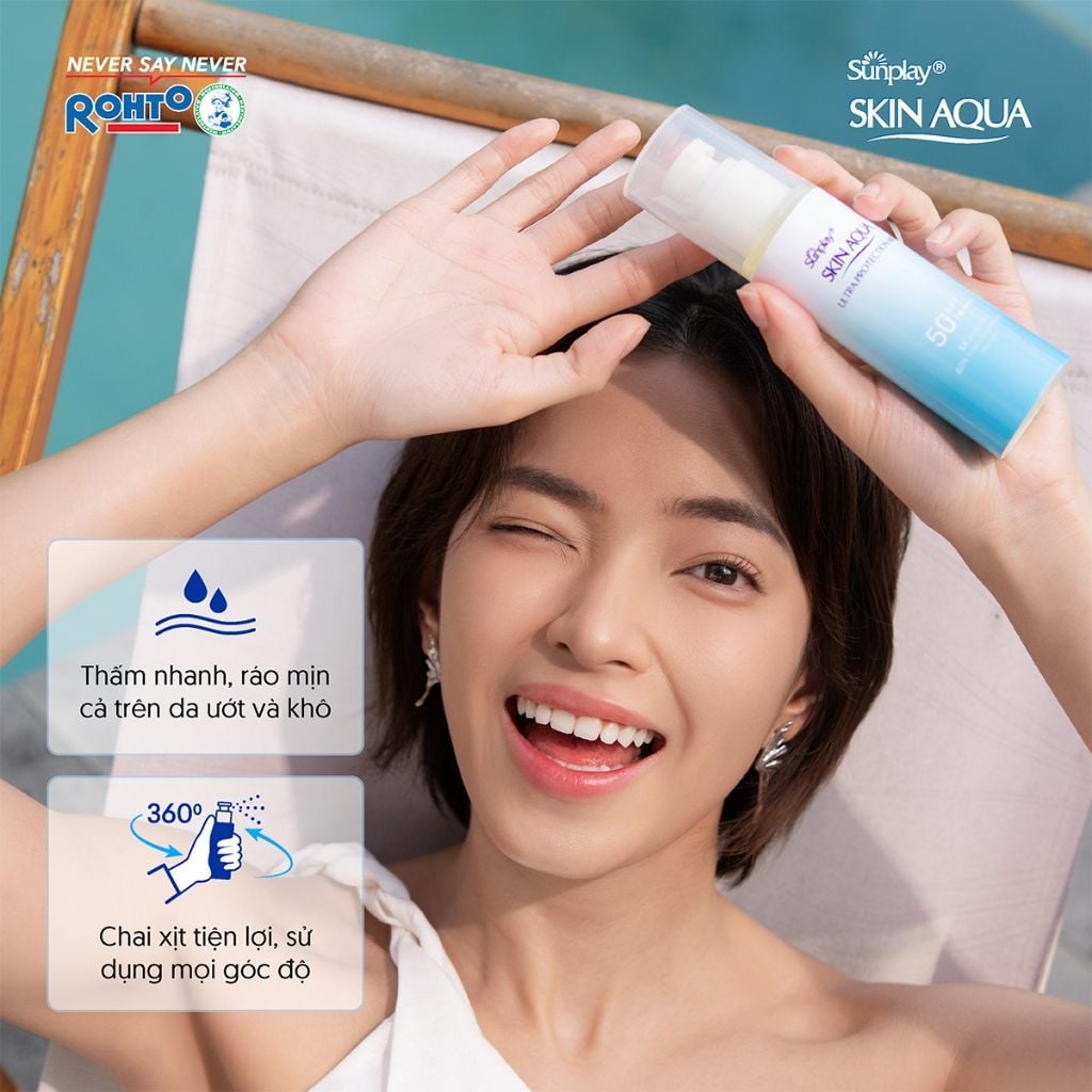 Xịt Chống Nắng Sunplay Skin Aqua Ultra Protection Mist SPF50+ PA++++ 60ml