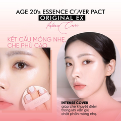 Phấn Tươi AGE20's Essence Cover Pact Original EX Intense Cover 12.5g