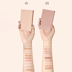 Phấn Mắt 10 Màu Carslan Silky Twinkle Comprehensive Palette 18g