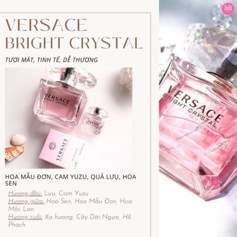 Nước Hoa Nữ Chiết Versace Bright Crystal EDT 10ml