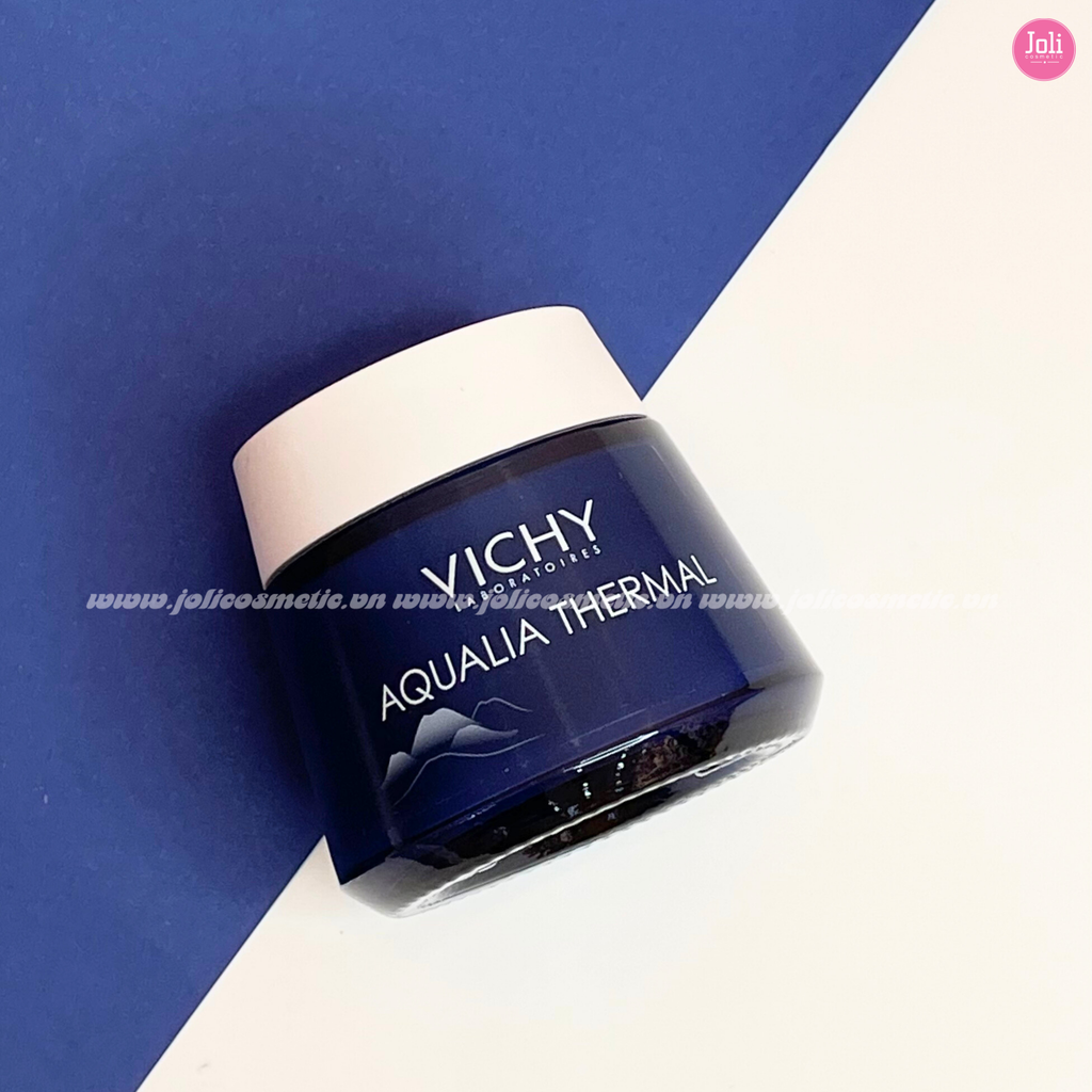 Mặt Nạ Ngủ Dưỡng Ẩm Giúp Làm Sáng Da Vichy Aqualia Thermal Night Spa 75ml