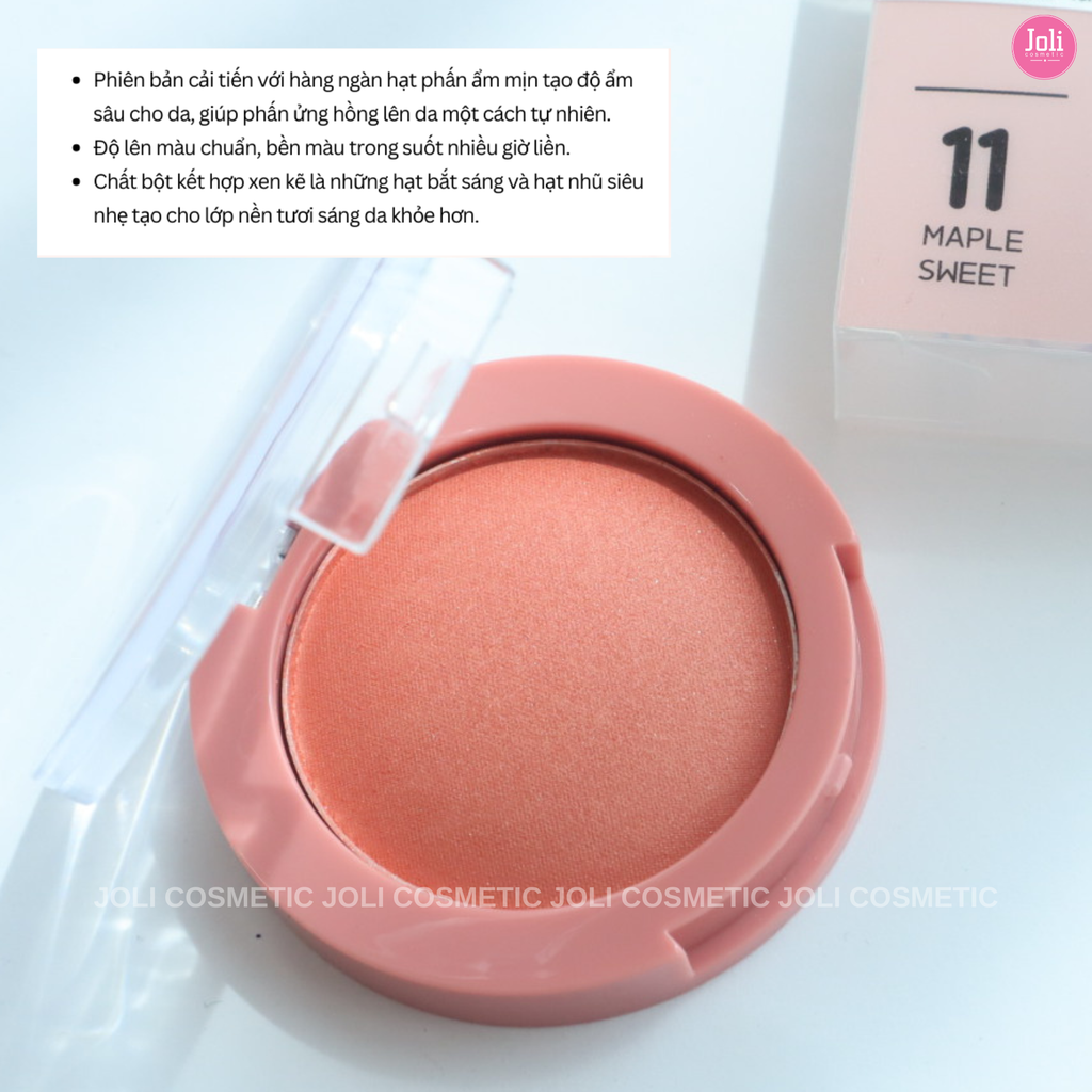 Phấn Má Hồng Vacosi VP10 Natural Studio Lolipop Blush Powder 7.3g