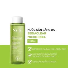 Nước Hoa Hồng Cho Da Dầu Mụn SVR Sebiaclear Micro Peel 150ml