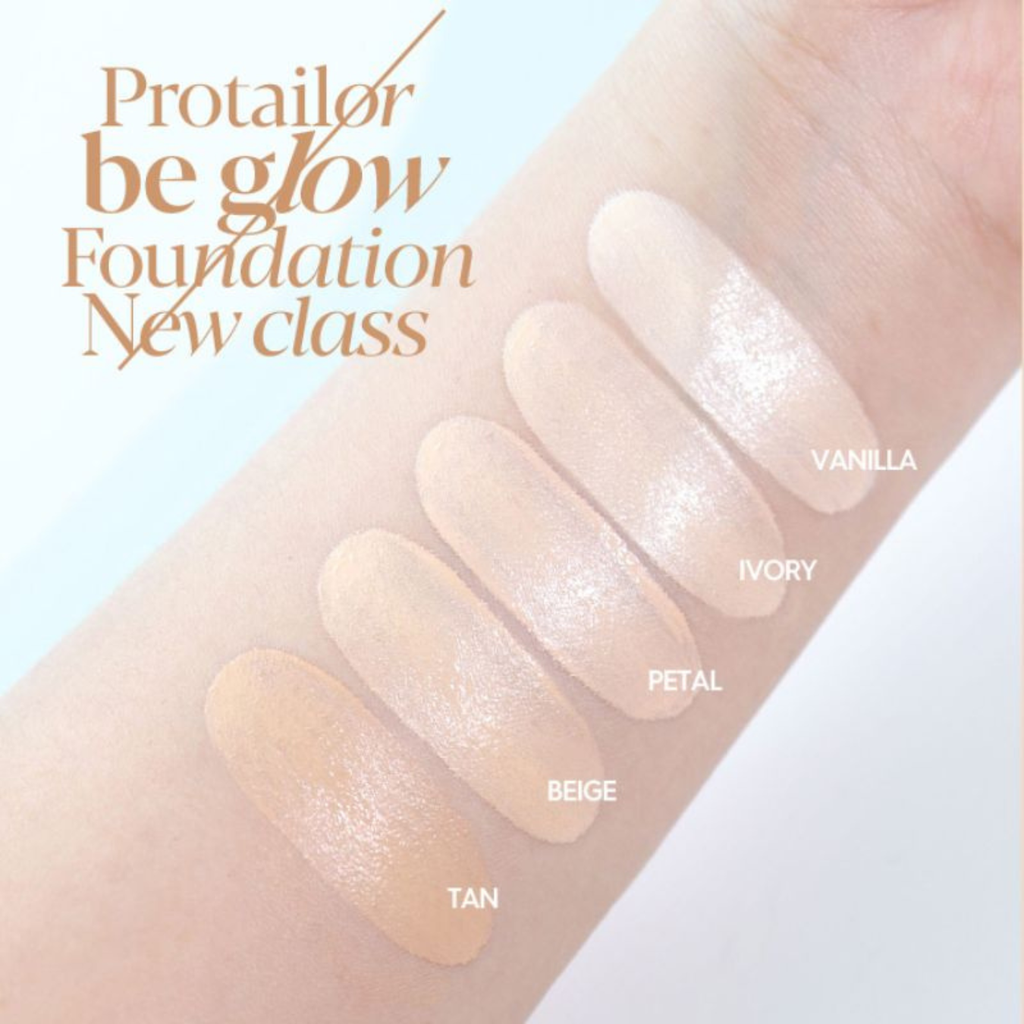 Kem Nền Espoir Be Glow Foundation Set SPF27 PA++ 30g (tặng kem lót Glowrizer Mini + Mút tán nền Fitting Sponge Handy)