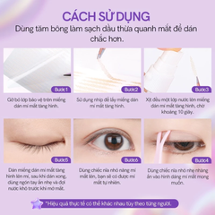 Miếng Dán Kích Mí Lưới Mlen Diary Extremely Invisble Polymer Hydrosols
