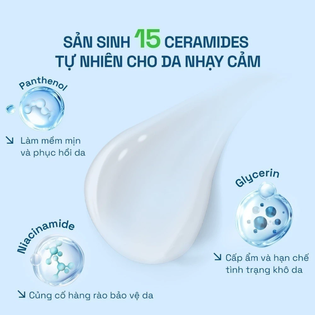 Combo Sữa Rửa Mặt Cho Da Nhạy Cảm Cetaphil Gentle Skin Cleanser 125ml + Kem Dưỡng Ẩm Moisturising Cream 50g