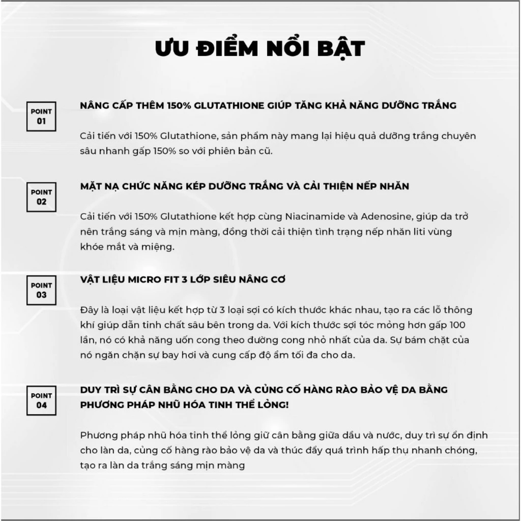 Mặt Nạ Làm Sáng Da Sur.Medic+ Super Glutathione 100 Bright Mask 30g