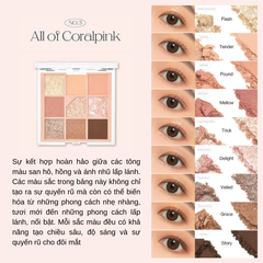 Bảng Phấn Mắt 9 Màu Unleashia Glitterpedia Eye Palette