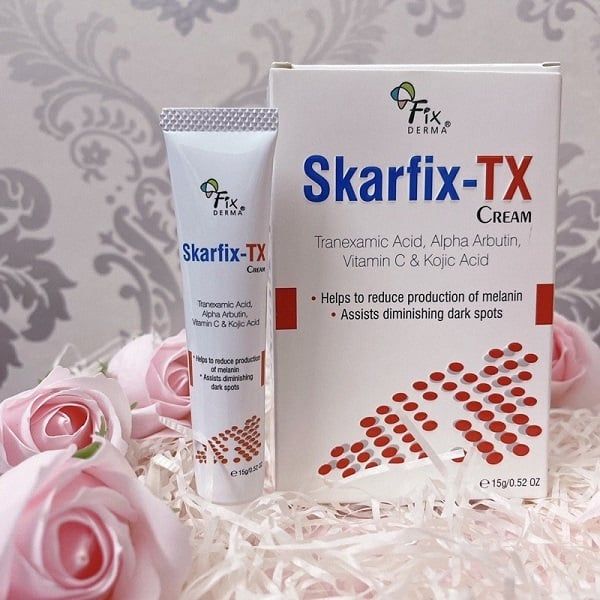 Kem Dưỡng Mờ Thâm Nám Tàn Nhang Fixderma Skarfix-TX Cream 15g