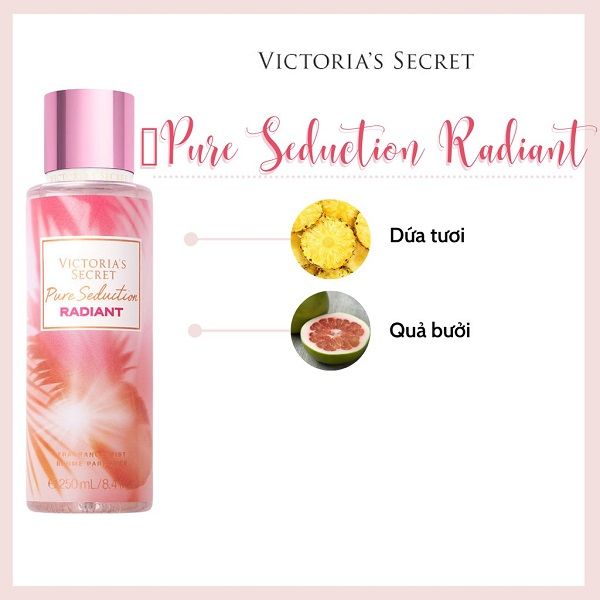 Xịt thơm Victoria Secret Fragance Mist Brume Parfume 250ml