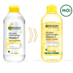 Nước Tẩy Trang Làm Sáng Da Garnier Micellar Cleansing Water Vitamin C