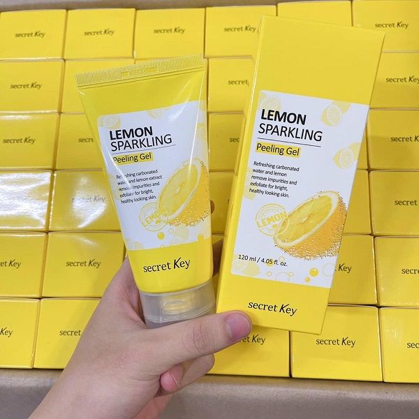 Tẩy Tế Bào Chết Secret Key Lemon Sparkling Peeling Gel 120ml