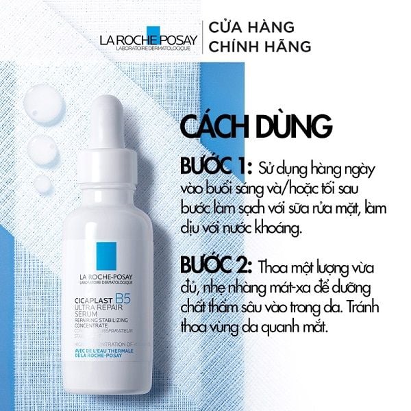 Tinh Chất Phục Hồi Cấp Ẩm La Roche Posay Cicaplast B5 Ultra Repair