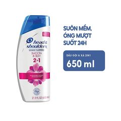 Dầu Gội & Xả Suôn Mềm Óng Mượt Head & Shoulders Smooth & Silky