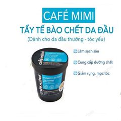 Dầu Gội Tẩy Tế Bào Chết Da Đầu Làm Sạch Kích Thích Mọc Tóc Café Mimi Shampoo Scrub 330g