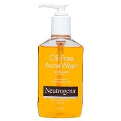 Sữa Rửa Mặt Ngăn Ngừa Mụn Neutrogena Oil-Free Acne Wash 175ml