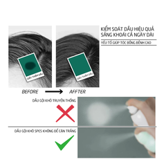 Dầu Gội Khô Dạng Xịt Spes Washing-Free Hair Spray 150ml