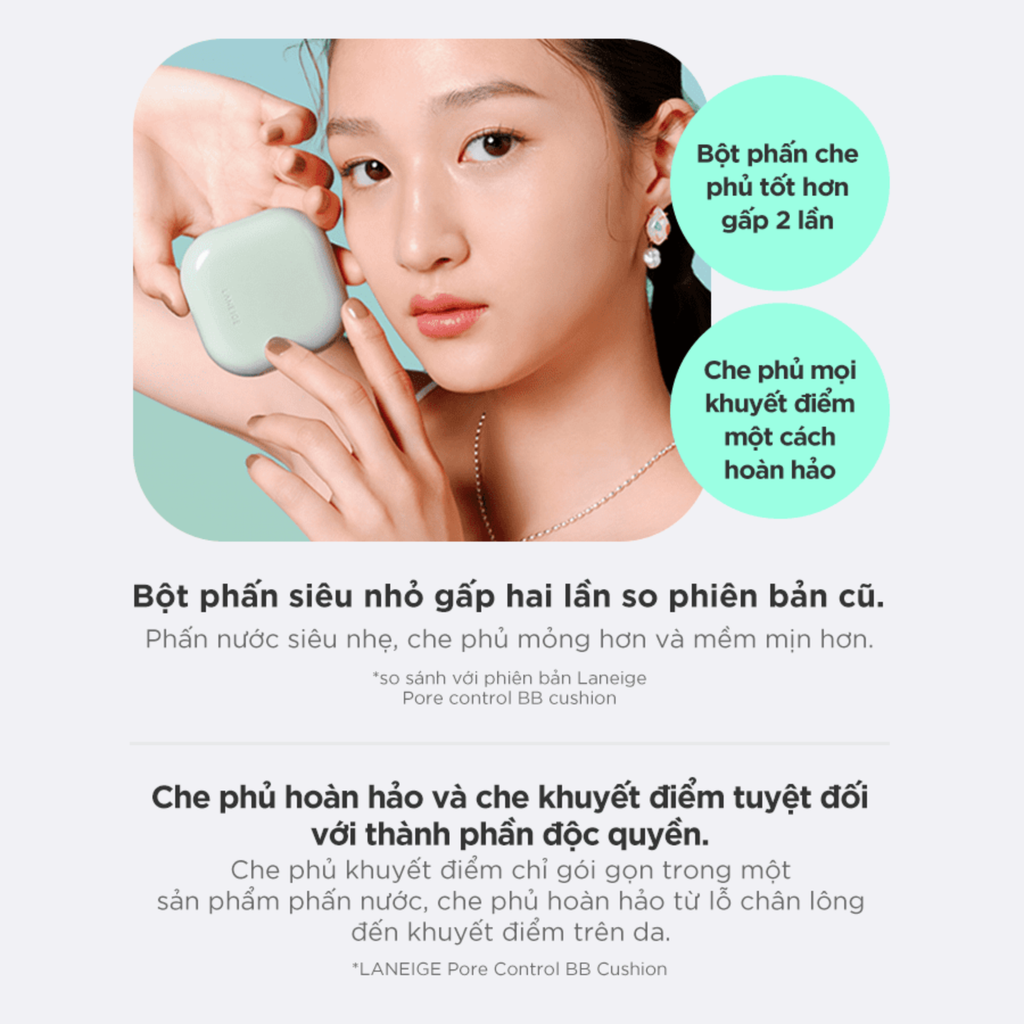 Phấn Nước Kiềm Dầu Laneige Neo Cushion Matte SPF42 PA++ (Tặng kèm lõi)