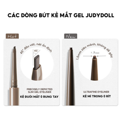 Bút Kẻ Mắt Siêu Mảnh Judydoll Slim Gel Eyeliner 0.6g