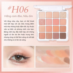 Phấn Mắt 16 Ô Hold Live Sunset Magic Eyeshadow Tray