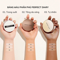 Phấn Phủ Kiềm Dầu Perfect Diary Weightless Soft Velvet Blurring Loose Powder 7g