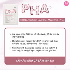 Mặt Nạ JMsolution Layer Care Mask 30ml