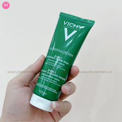 Sữa Rửa Mặt & Mặt Nạ Tẩy Tế Bào Chết Vichy Normaderm 3 in 1 Scrub + Cleanser + Mask 125ml