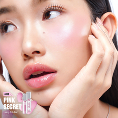 Má Hồng Kem Căng Bóng Glamrr Q Glow Lasting Fresh Blush 3.8g