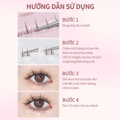 Lông Mi Giả Tách Sợi Mi Dưới Mlen Diary
