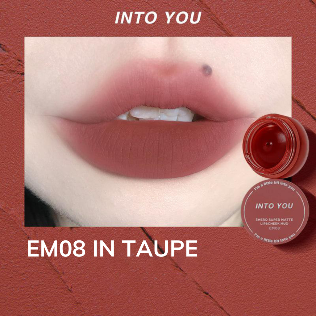 Son Môi Và Má Hồng Into You Shero Super Matte Lip & Cheek Mud 5g