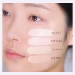 Phấn Nước Che Phủ Espoir Be Velvet Cover Cushion SPF42 PA++ 13g (Tặng Lõi Refill + Phấn phủ mini 3g)