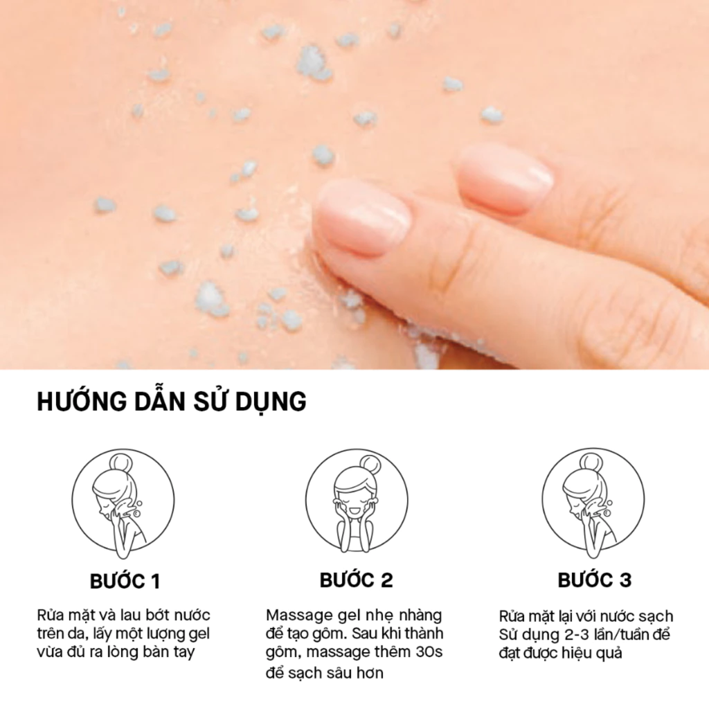 Tẩy Tế Bào Chết Rosette Gommage Moist Peeling Gel 120g