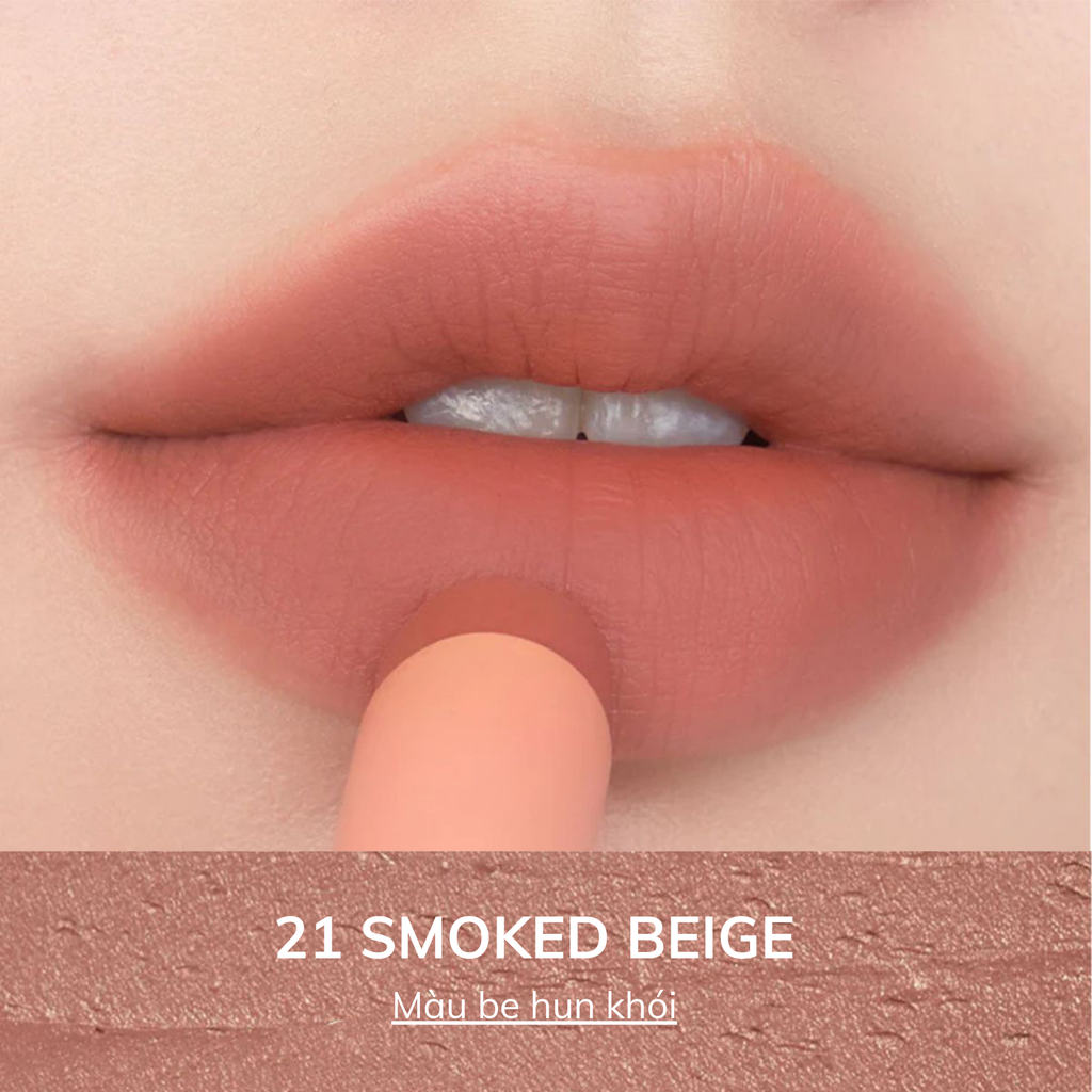 Son Thỏi Romand New Zero Matte Lipstick 3g