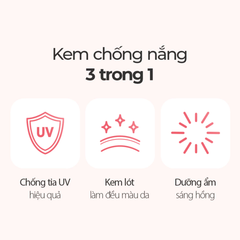 Kem Chống Nắng Nâng Tone Tự Nhiên d'Alba Waterfull+ Tone Up Sun Cream SPF50+ PA++++ 50ml