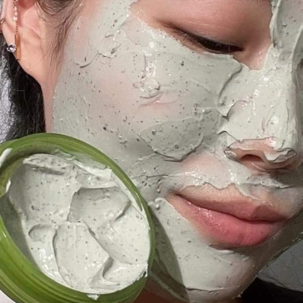 Mặt Nạ Đất Sét Thải Độc Da beplain Mung Bean Pore Clay Mask 120ml