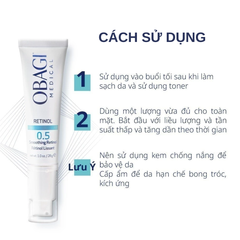 Kem Dưỡng Ẩm Giảm Nếp Nhăn Obagi Retinol 0.5 Smoothing 28g
