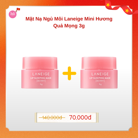 Mặt Nạ Ngủ Môi Laneige Mini Hương Quả Mọng 3g