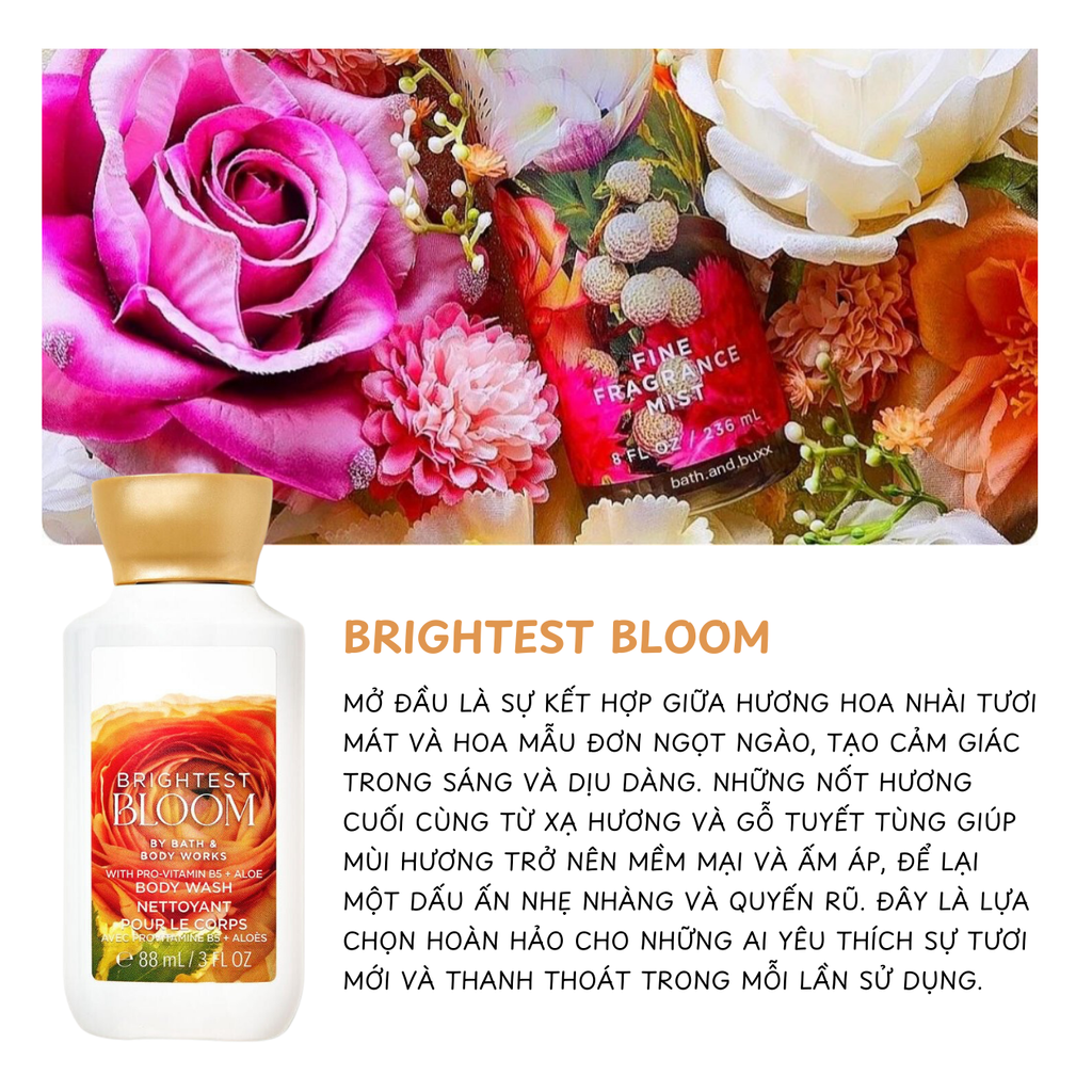 Sữa Tắm Bath & Body Works Body Wash 88ml