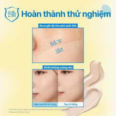 Phấn Nước Kiềm Dầu Fwee Cushion Egg-Fit Cover SPF50+ PA+++ 13g