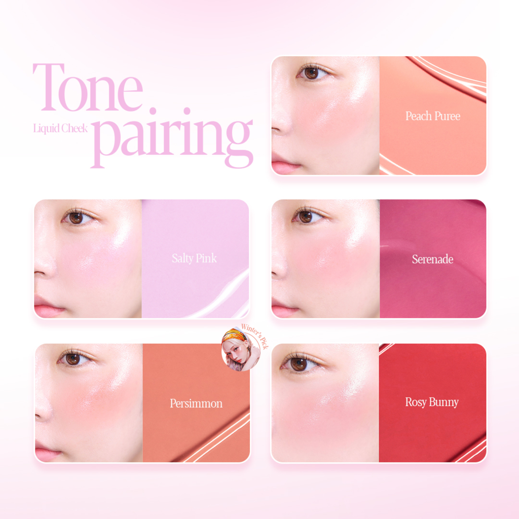 Má Hồng Dạng Lỏng Espoir Tone Pairing Liquid Cheek 8ml