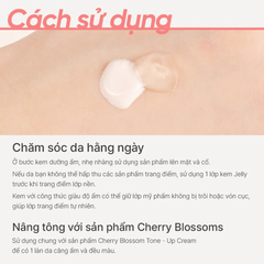 Kem Dưỡng Ẩm Sáng Da innisfree Cherry Blossom Glow Jelly Cream + B3 50ml