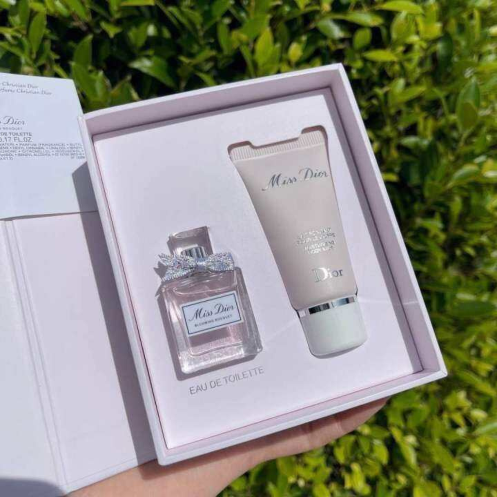 Set Nước Hoa Nữ Miss Dior Blooming Bouquet EDP 5ml + Lotion 20ml