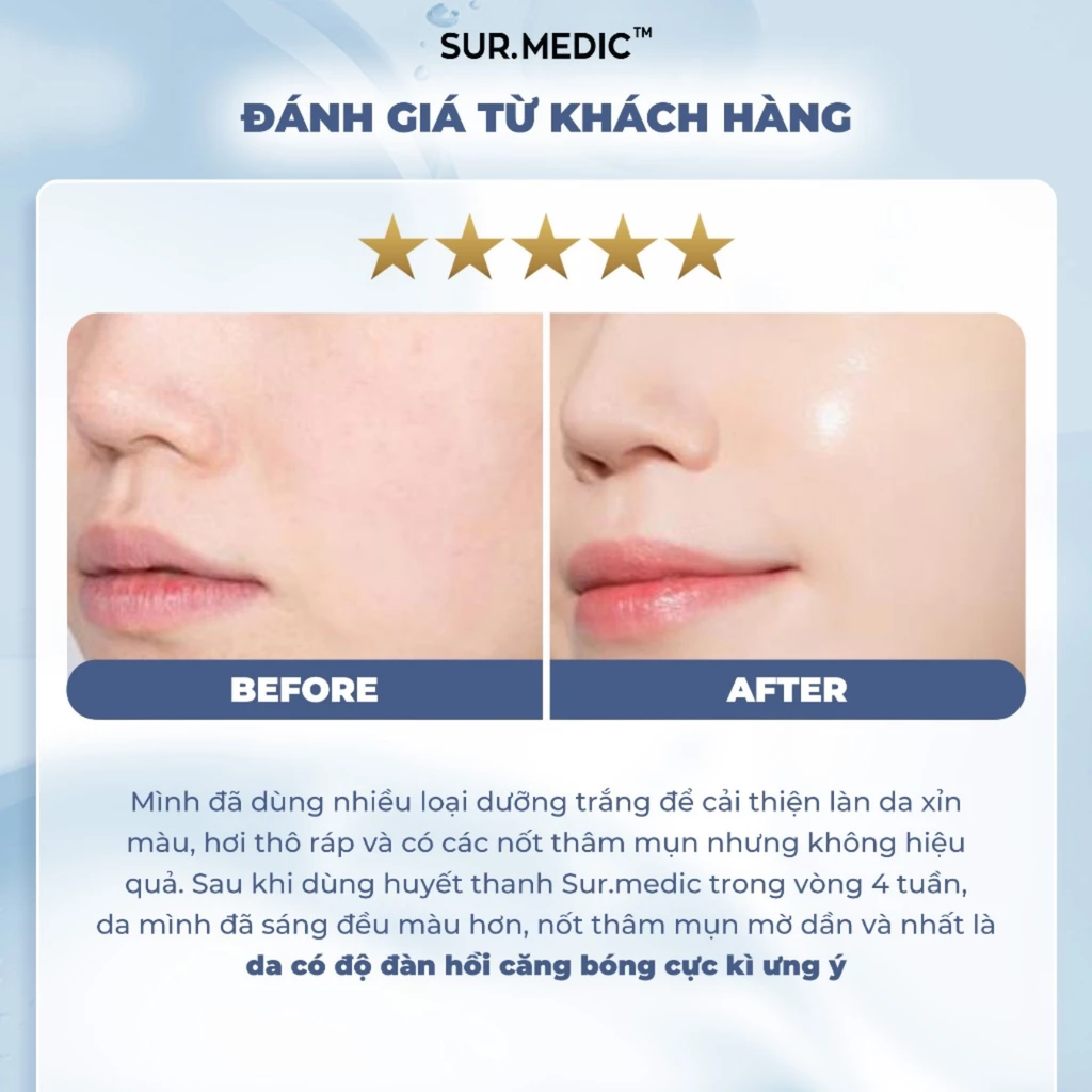 Kem Dưỡng Trắng Căng Bóng Da Sur.Medic+ Super Glutathione 1000 Enriched Cream 50ml