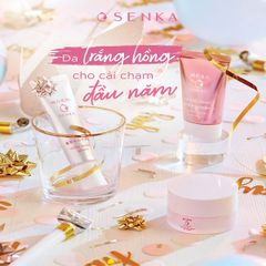 Kem Dưỡng Trắng Da Giảm Thâm Nám Ban Đêm Senka White Beauty Glow Gel Cream 50g