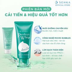 Sữa Rửa Mặt Dành Cho Da Mụn Senka Perfect Whip Acne Care 100g