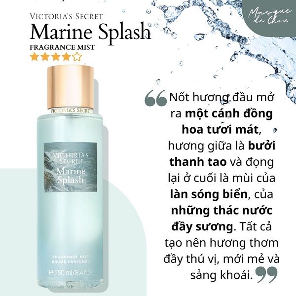 Xịt thơm Victoria Secret Fragance Mist Brume Parfume 250ml